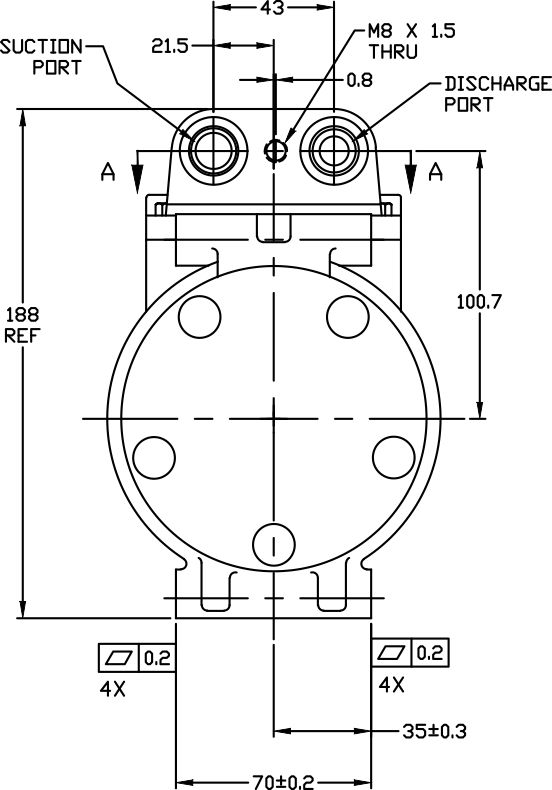 Compresor 10PA15C para Mercedes Accelo